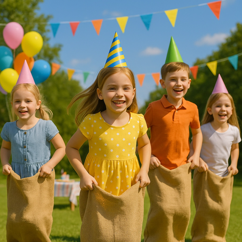 10 nejlepších her na dětskou oslavu doma i venku