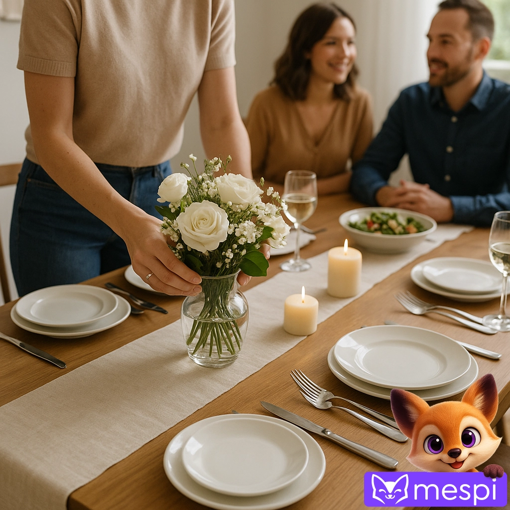 Az étkezőasztal mint fő színpad