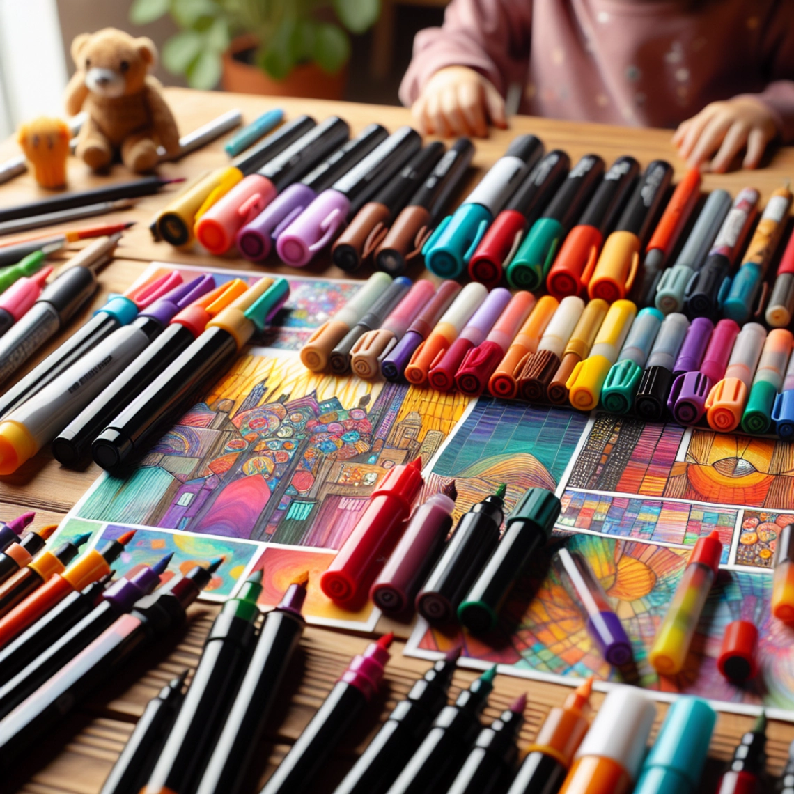 Akrylové fixky: Všestranný nástroj pre kreatívnu tvorbu na rôznych povrchoch