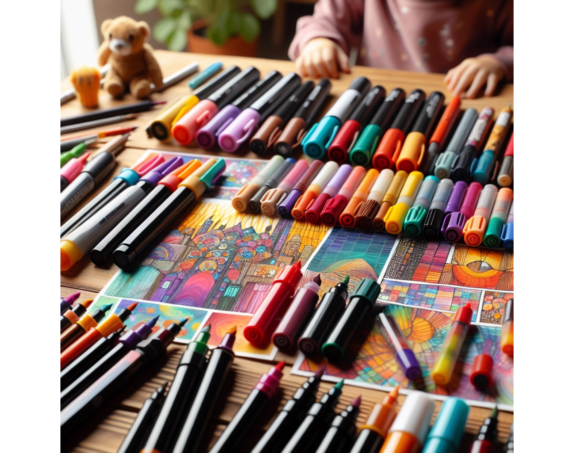 Akrylové fixy: Všestranný nástroj pro kreativní tvorbu na různých površích