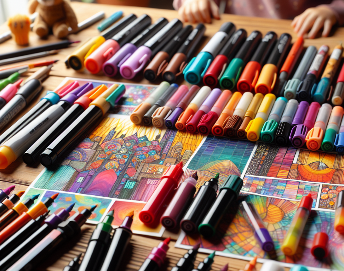 Akrylové fixky: Všestranný nástroj pre kreatívnu tvorbu na rôznych povrchoch