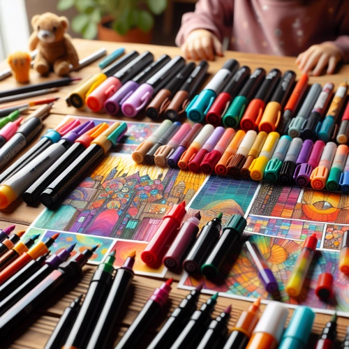 Akrylové fixy: Všestranný nástroj pro kreativní tvorbu na různých površích