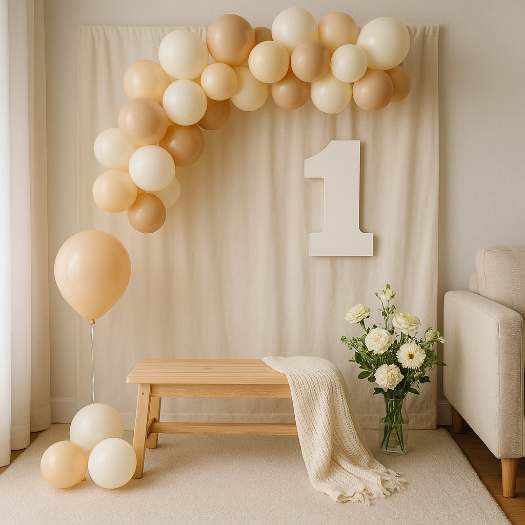 Fotokoutek na 1. narozeniny, křtiny a rodinnou oslavu