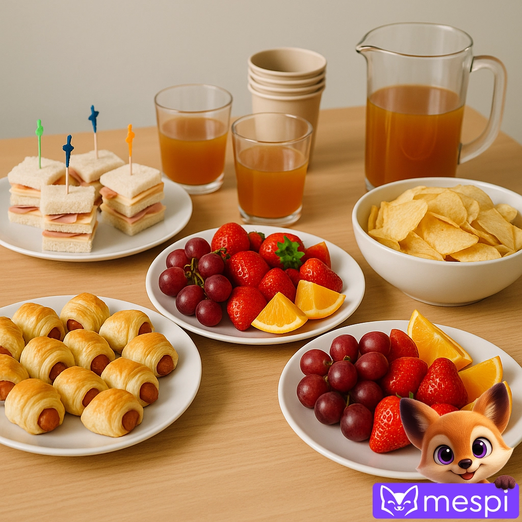 Občerstvení na jmeniny bez stresu: co funguje u dětí i dospělých