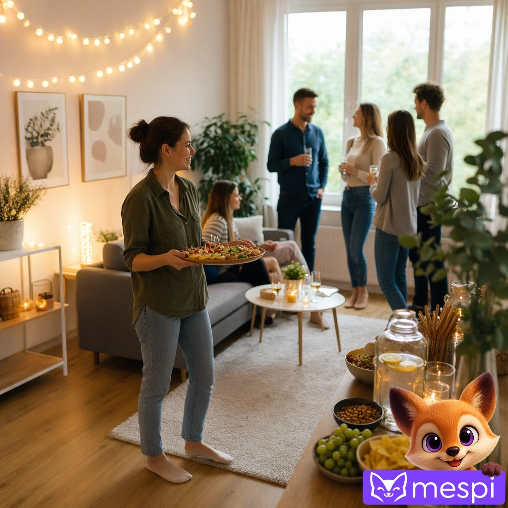 Oslava v byte: ako pripraviť malú obývačku na párty bez chaosu