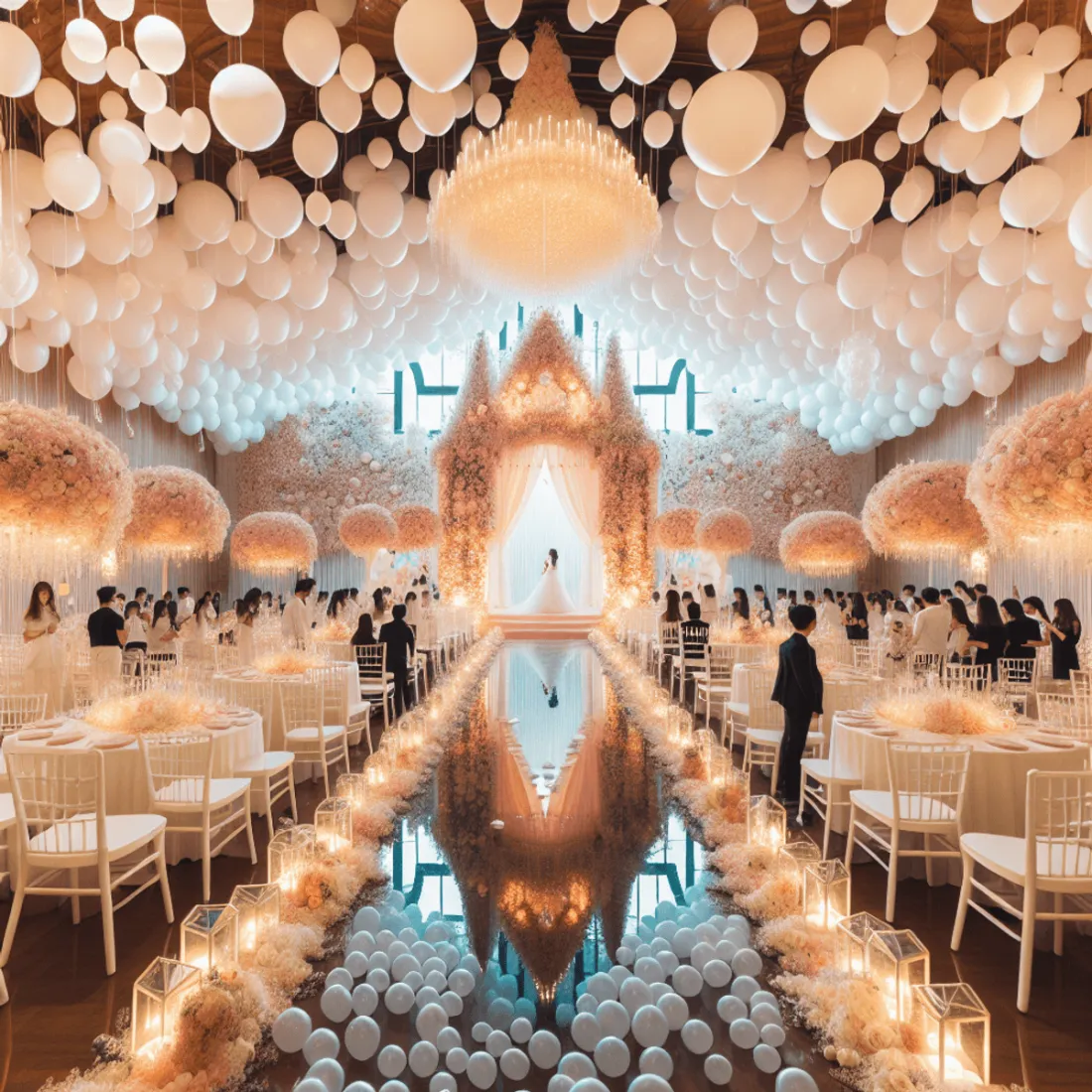 Parti lufis dekoráció: inspirációk születésnapra és esküvőre