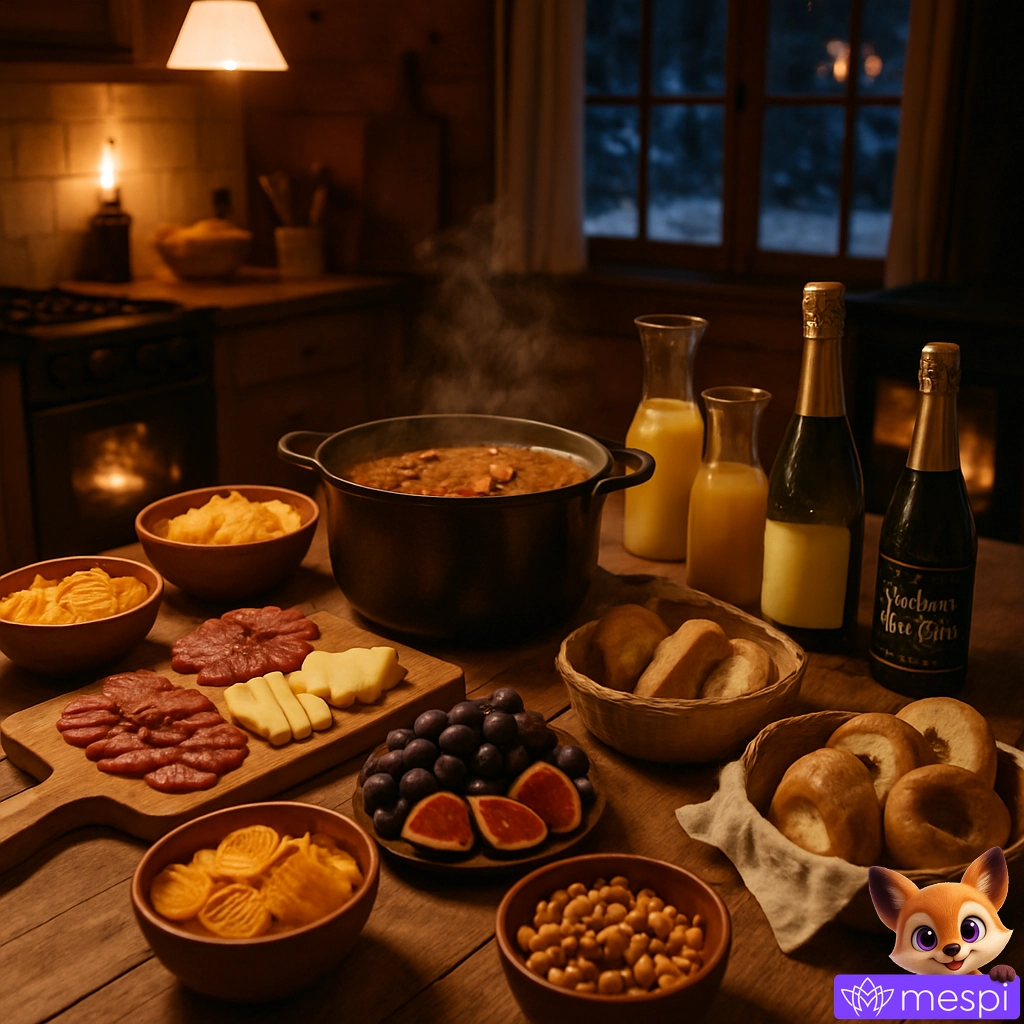 Načrtujemo silvestrovanje v koči: popoln kontrolni seznam od hrane do programa (da ne pozabite na nič)