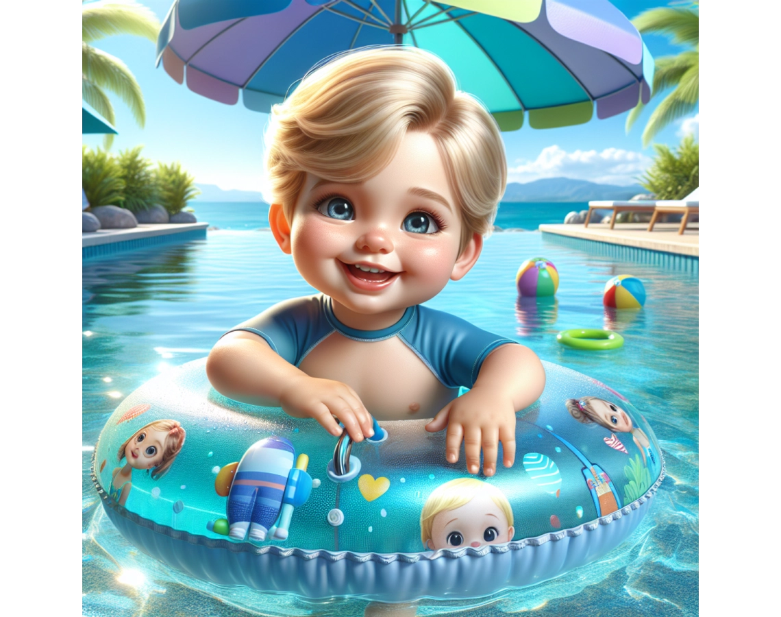 Plovací kolo se stříškou: Nejlepší ochrana před sluncem pro vaše dítě při plavání