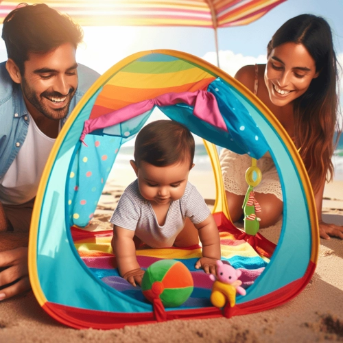 Plážový stan pro miminka: Bezpečný a zábavný prostor pro hraní a rozvoj