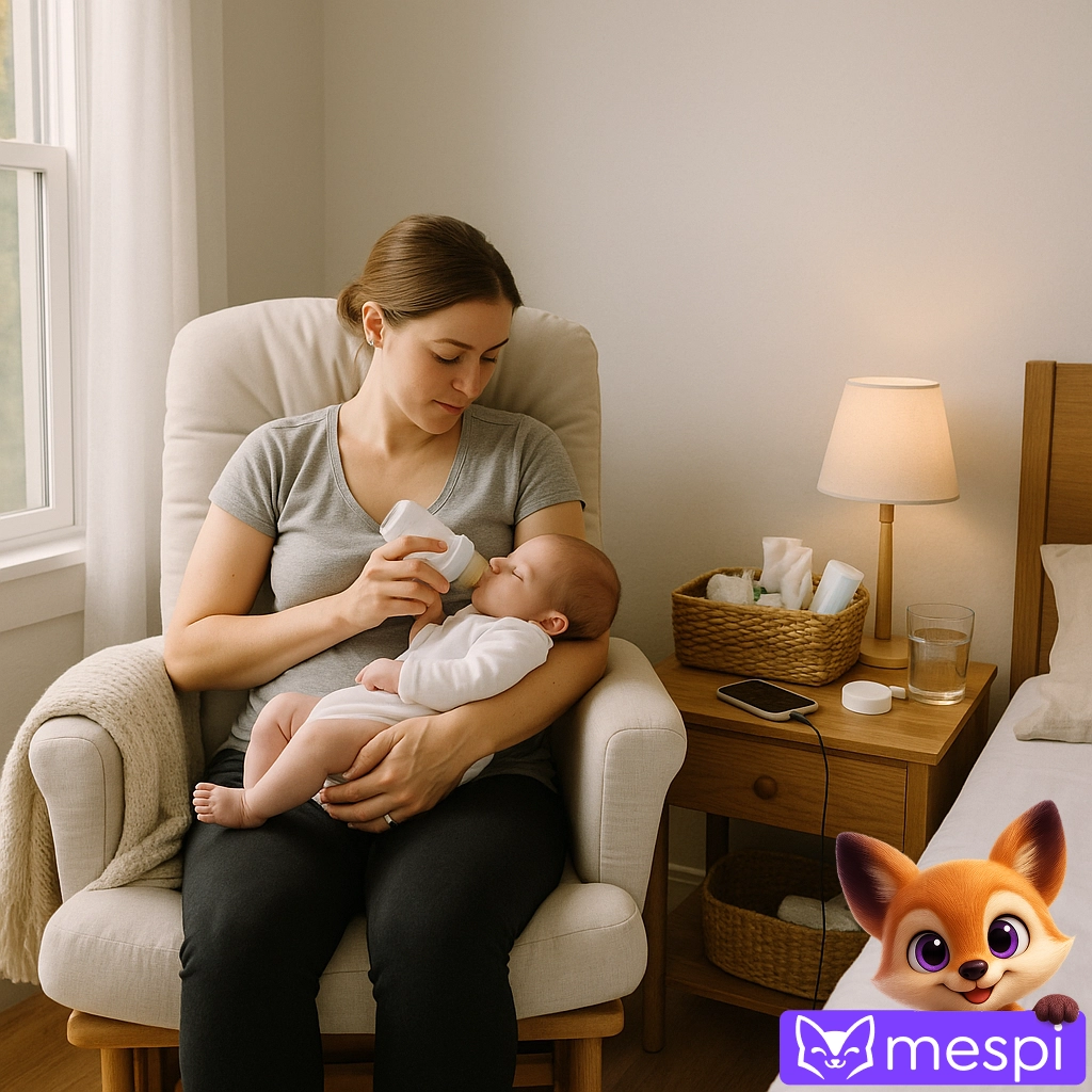 Oddychový kútik pre mamu alebo spálňa: pohodlie má prednosť