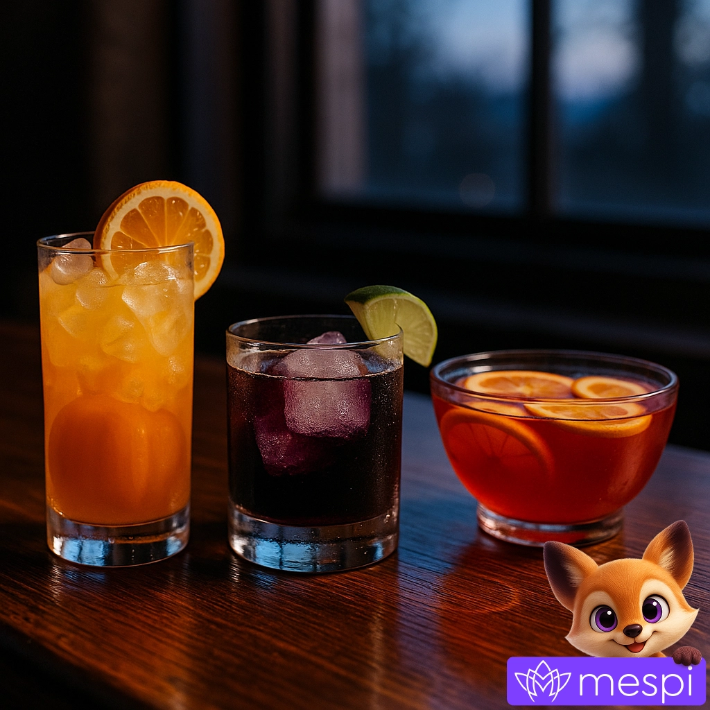 Šareni halloweenski napitci i kokteli