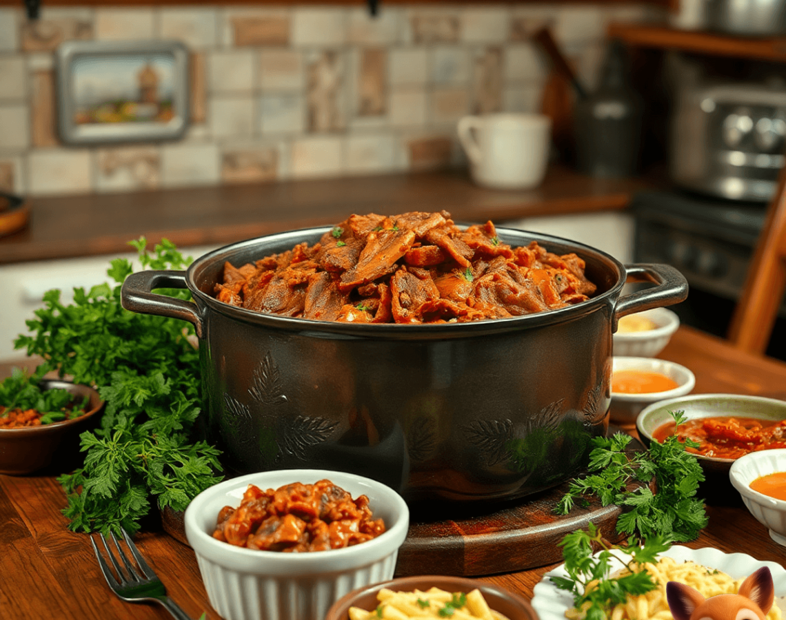 Trhané mäso pre 20 ľudí: recept, ktorý zvládnete bez stresu a pripravíte deň vopred