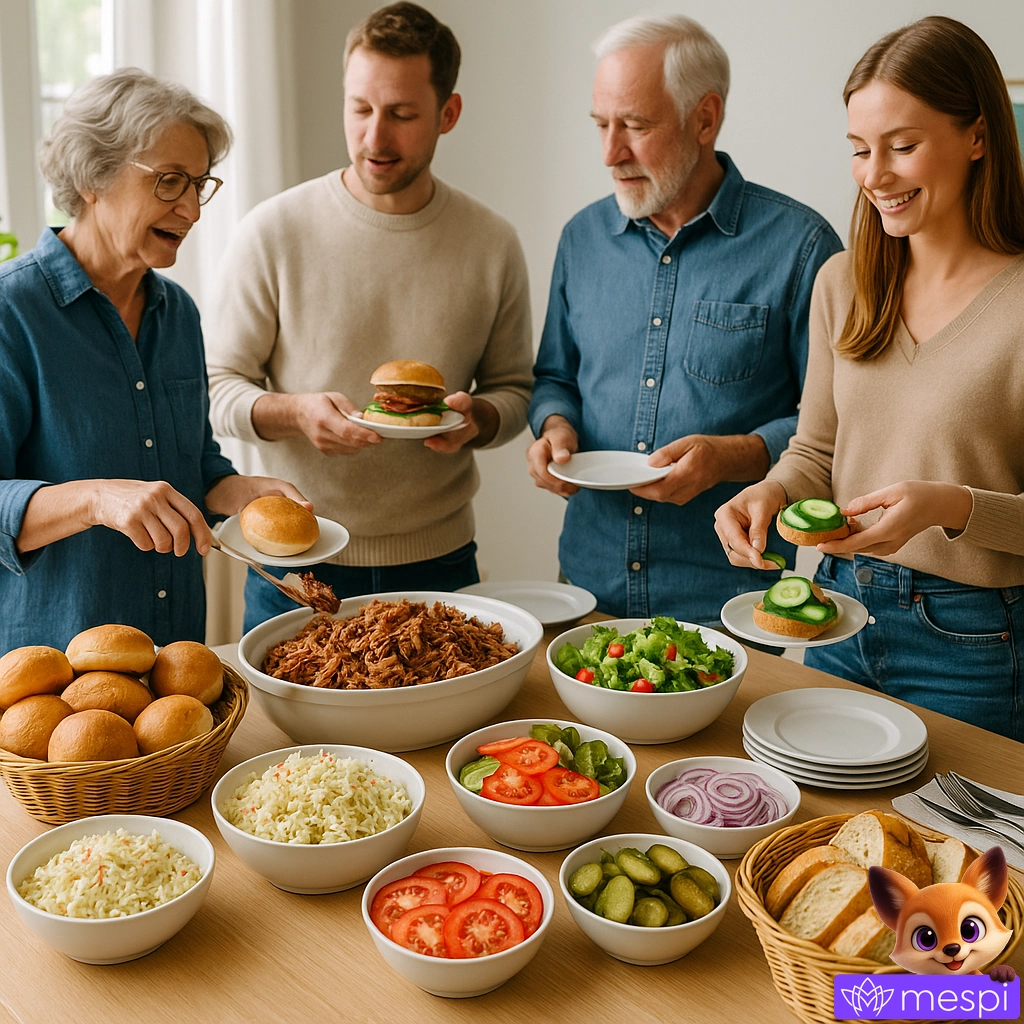 Дърпано месо за 20 души: рецепта, която ще приготвите без стрес и ден по-рано