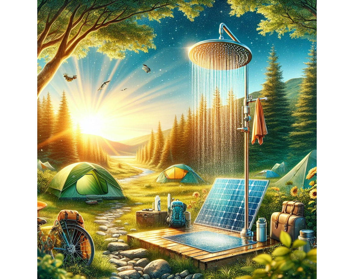 Turistická sprcha - Nezbytnost pro kempingová dobrodružství