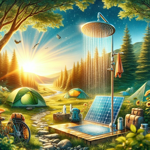 Turistická sprcha - Nezbytnost pro kempingová dobrodružství