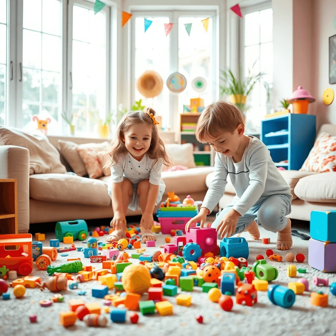 Upratovanie po detskej oslave: Ako rýchlo a bezbolestne zvládnuť neporiadok