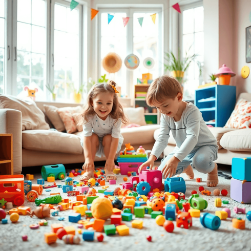 Gyermekzsúr utáni takarítás: hogyan intézd gyorsan és fájdalommentesen a rendetlenséget