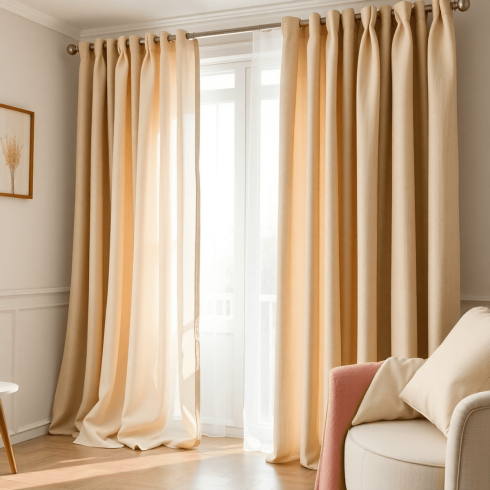 Výber správnej látky a farby záclon a závesov