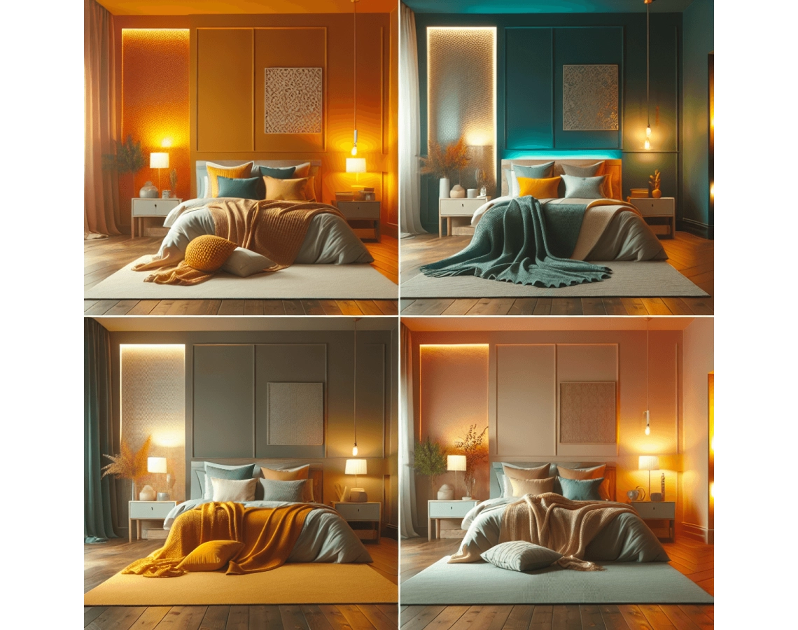 Význam barev při výběru přehozu: Jak barva ovlivňuje atmosféru místnosti