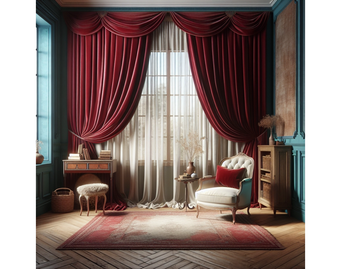 Závěsy jako praktický prvek pro malé prostory