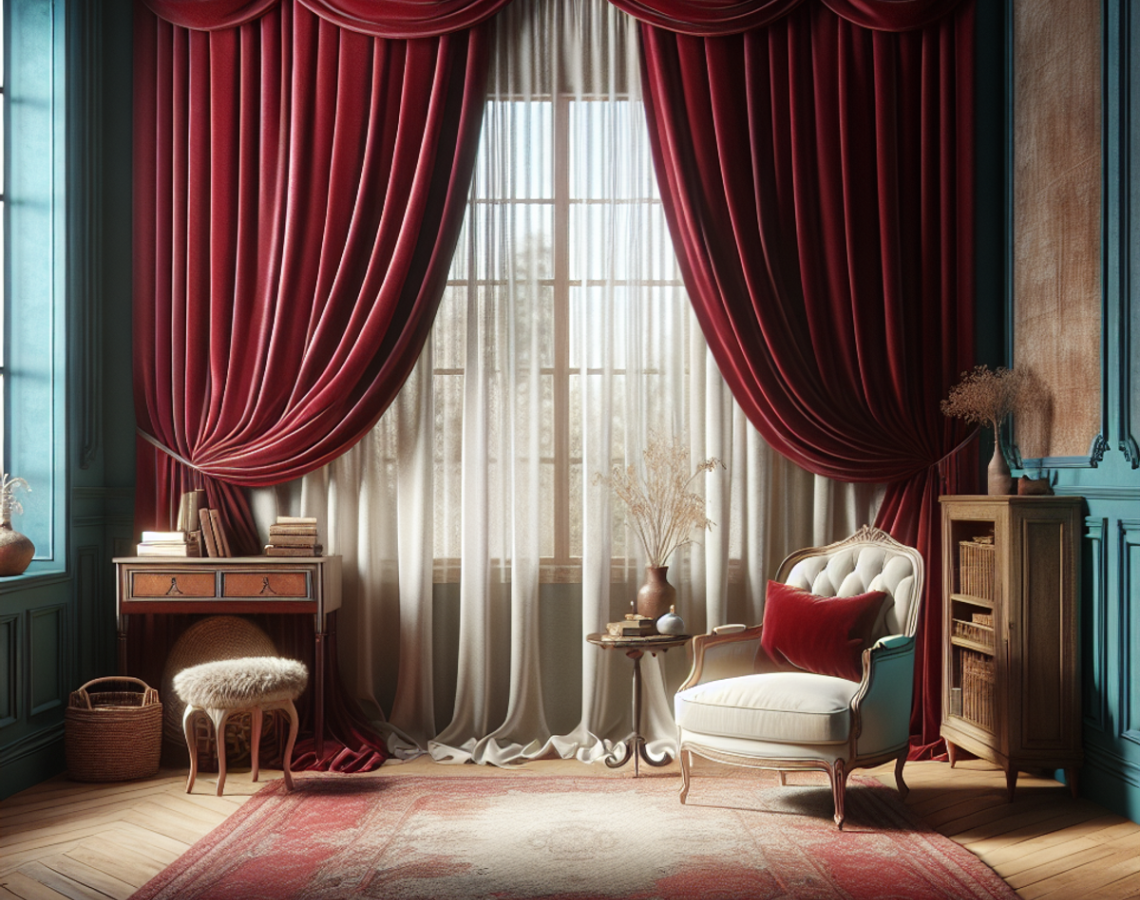 Závěsy jako praktický prvek pro malé prostory