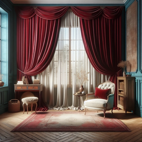 Závěsy jako praktický prvek pro malé prostory