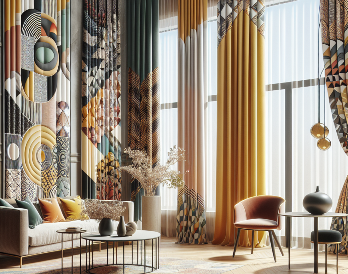 Závěsy pro moderní interiéry