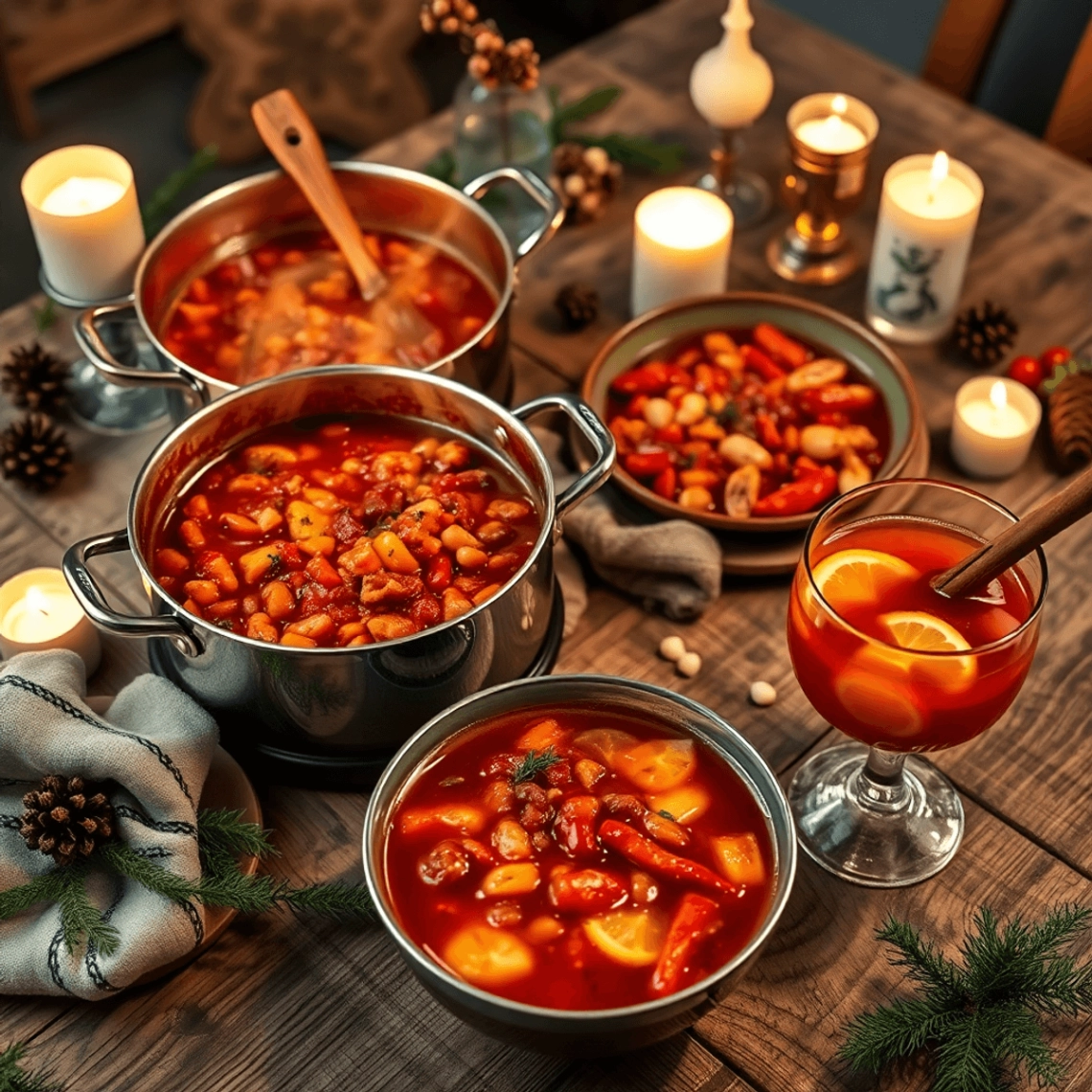 Zimné pohostenie, ktoré zahreje: 3 recepty na párty jedlá z jedného hrnca (guláš, chilli, punč)