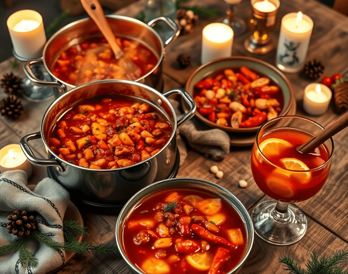 Zimné pohostenie, ktoré zahreje: 3 recepty na párty jedlá z jedného hrnca (guláš, chilli, punč)