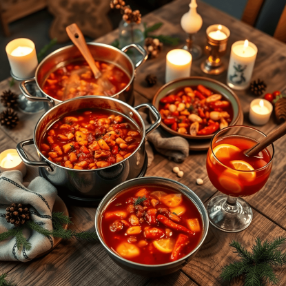 Zimné pohostenie, ktoré zahreje: 3 recepty na párty jedlá z jedného hrnca (guláš, chilli, punč)