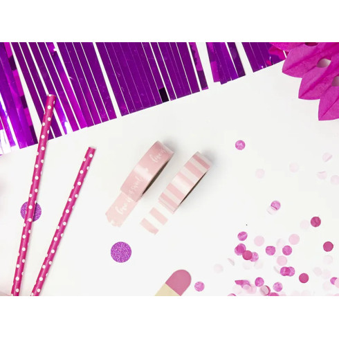 Benzi decorative mix roz 4 buc.