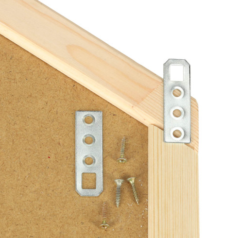 Magnetická tabuľa s kriedou a písmenami XXL - veľká 45 x 100 cm