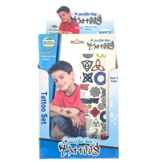 Tetovanie pre chlapcov 36 ks 