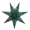 Veľká vianočná hviezda - zelená, 45 cm