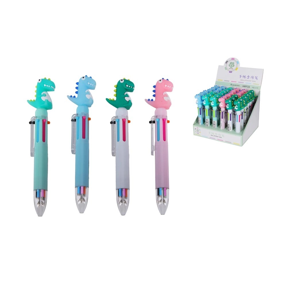 Viacfarebné pero - dinosaurus