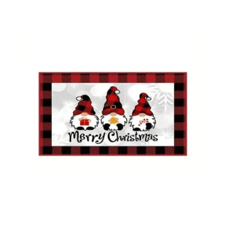 Vianočná rohožka Škriatkovia 60x90cm
