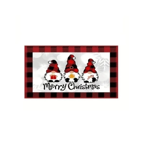 Vianočná rohožka Škriatkovia 60x90cm