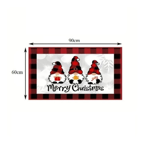 Vianočná rohožka Škriatkovia 60x90cm