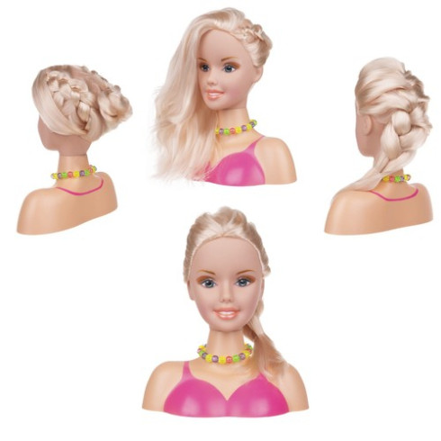Hlava na styling s doplnkami Hlava na styling s doplnkami
