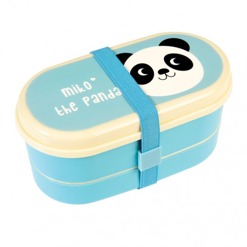 Dvoupatrový svačinový box s pandou