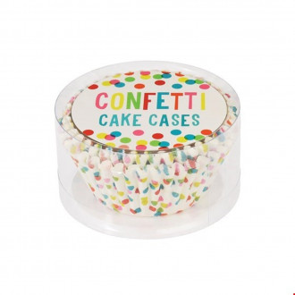 Košíčky na muffiny s motívom konfiet 50 ks