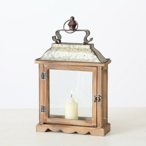 Drevená lucerna Ronja 46 cm