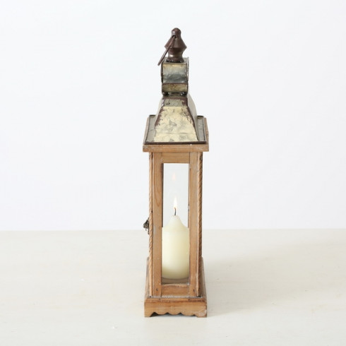 Drevená lucerna Ronja 46 cm