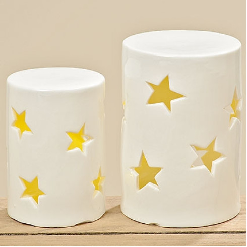 Svietiaca LED lampa s hviezdami - väčšia