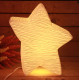 Porcelánová lampa ve tvaru hvězdy - 28 cm