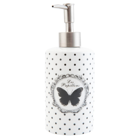 Keramický dávkovač na mydlo Butterfly