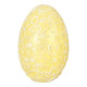 Dekorační vajíčko - žluté
