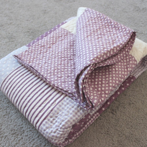 Bavlnená posteľná prikrývka 230 x 260 cm