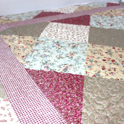 Bavlnená posteľná prikrývka 230 x 260 cm