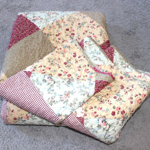 Bavlnená posteľná prikrývka 230 x 260 cm